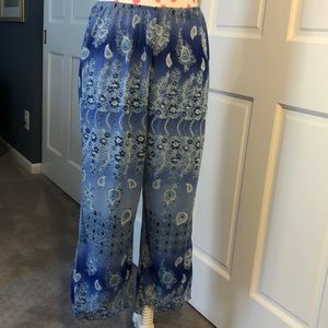 A list polyester pant